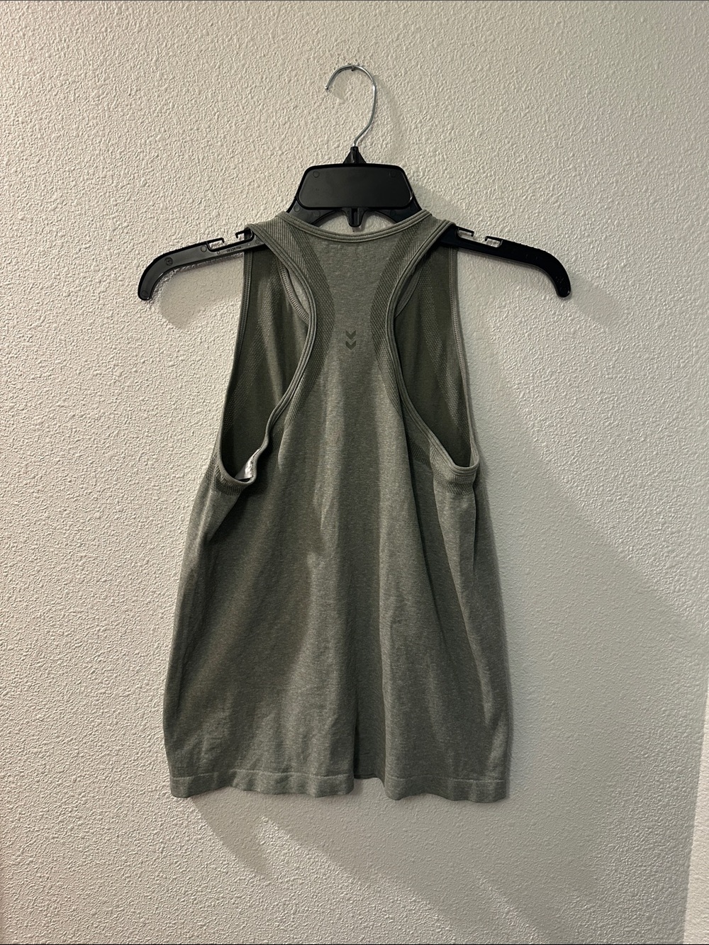 Hummel Sage Green Athletic racer back Tank Top - Picture 4 of 4